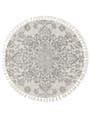 Round Rug Elias Grey