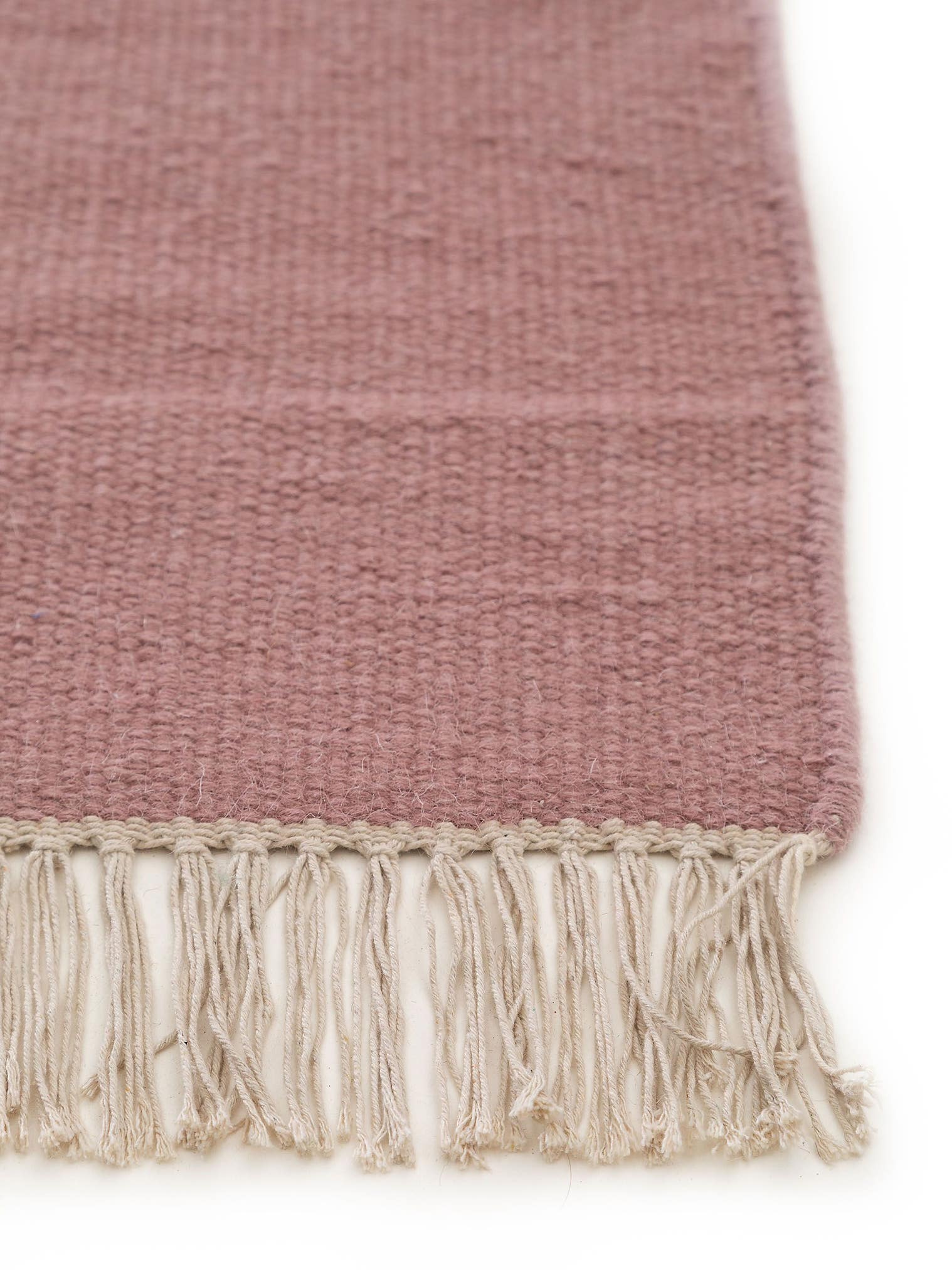 Alfombra de 80% lana, 20% algodón en Rosa con un pelo de {{Placeholder_Pile Height}} de altura de benuta Pop