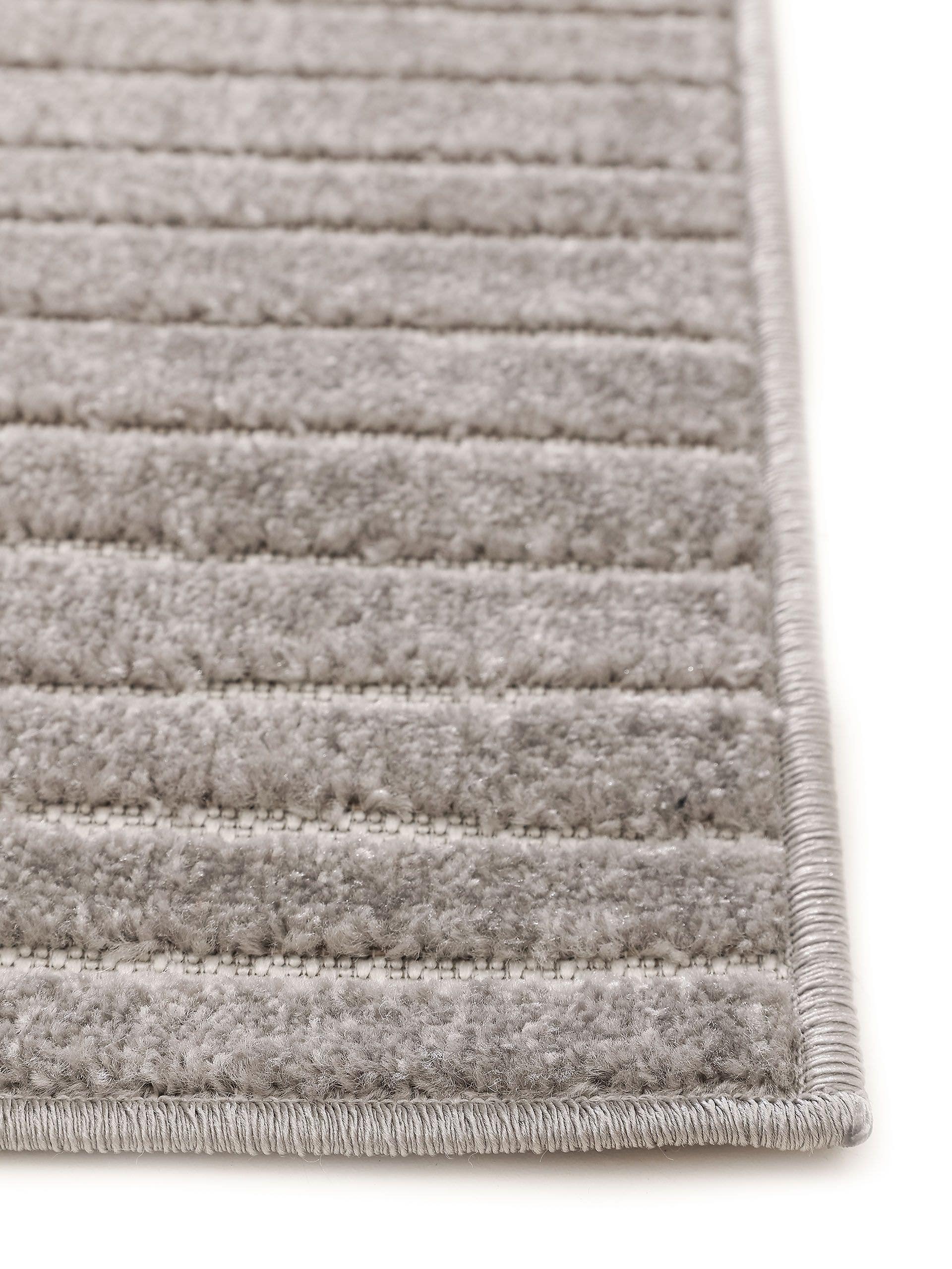 Tappeto di 100% Polipropilene in Grigio con pelo alto 6 - 10 mm da benuta Pop