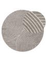 In- & Outdoor-Teppich rund Mars Grau
