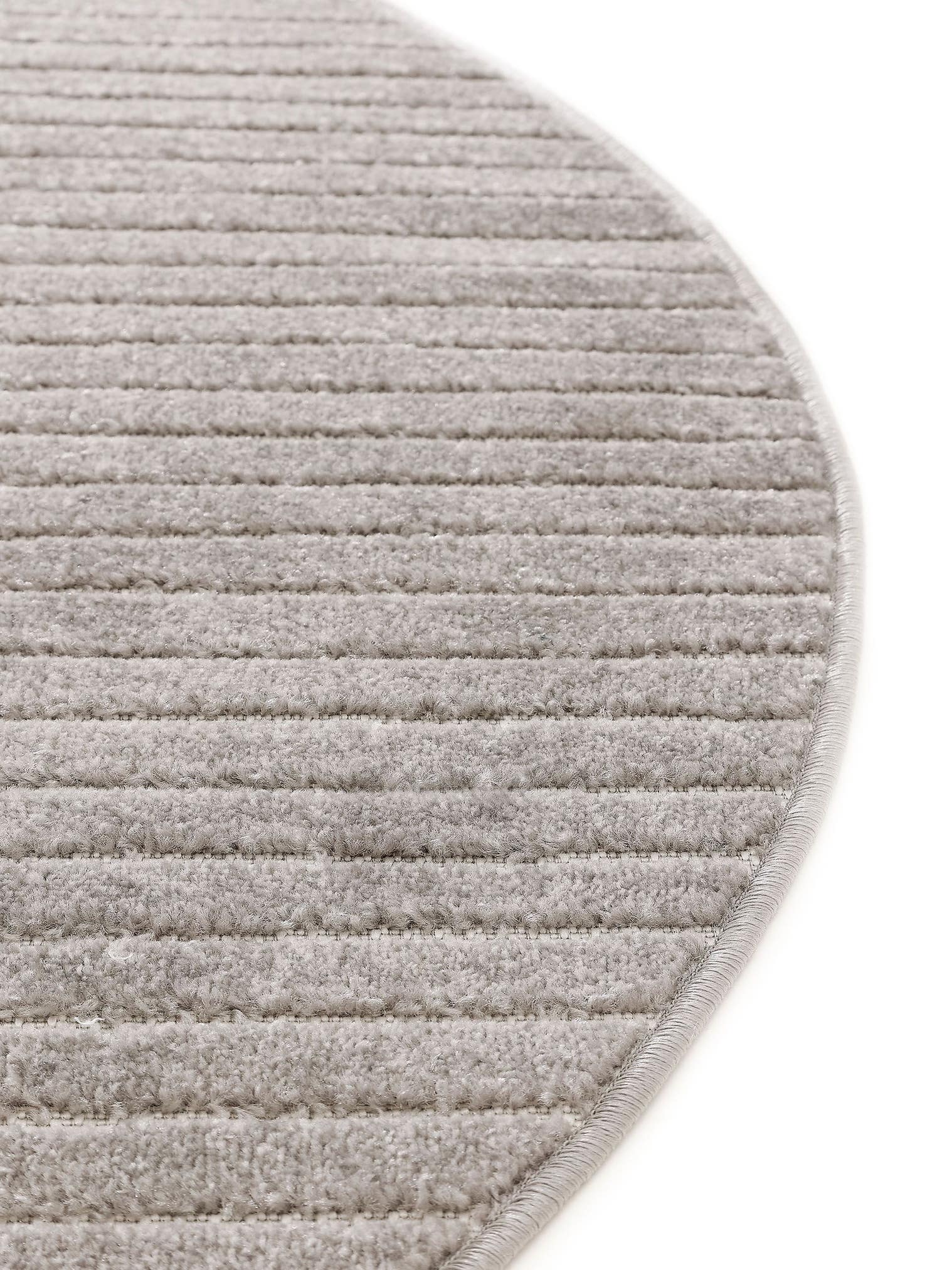 Rug made of 100% Polypropylene in Grey with a 6 - 10 mm high pile by benuta Pop