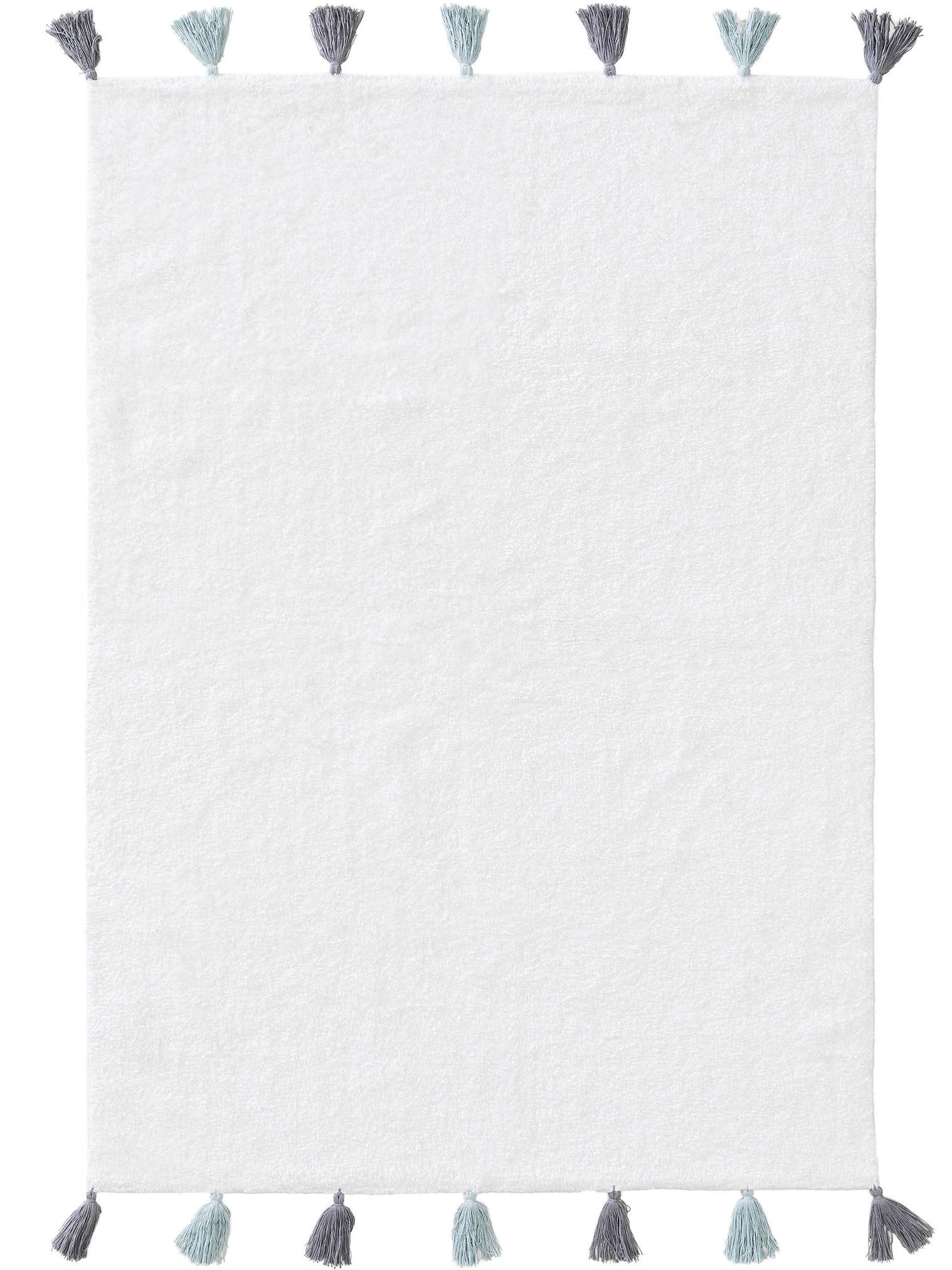 Alfombra de 100% Algodón en Blanco con un pelo de {{Placeholder_Pile Height}} de altura de Lytte