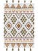 Tappeto lavabile per bambini Maya Multicolor/Beige