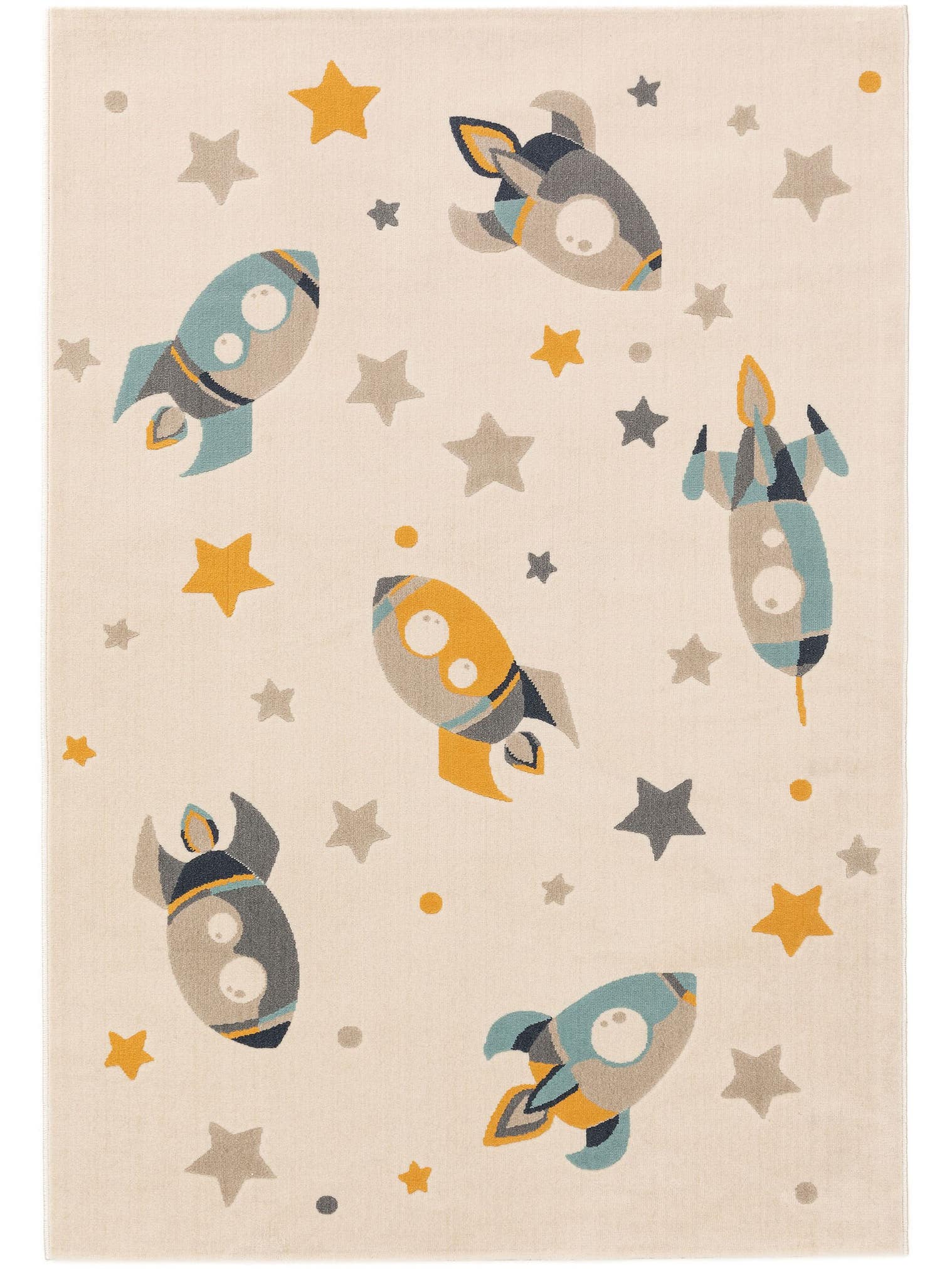 Tappeto di 100% Polipropilene in Beige con pelo alto 6 - 10 mm da Lytte