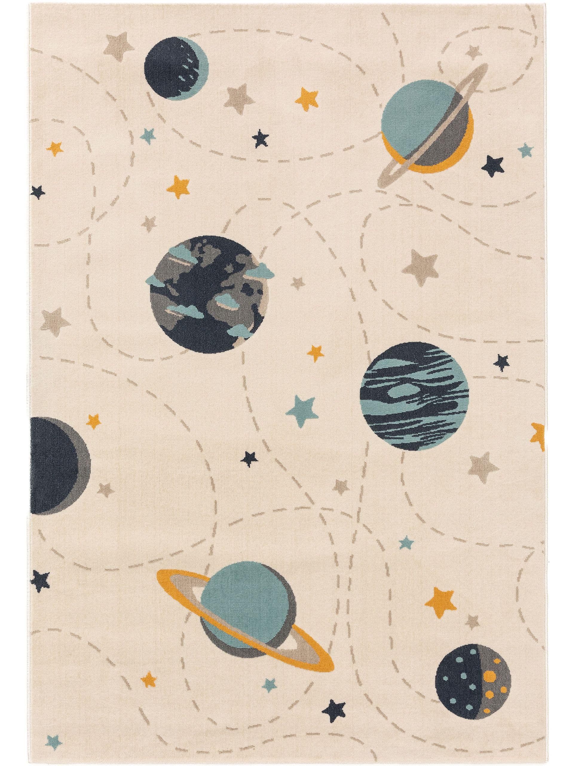 Rug made of 100% Polypropylene in Beige with a 6 - 10 mm high pile by Lytte