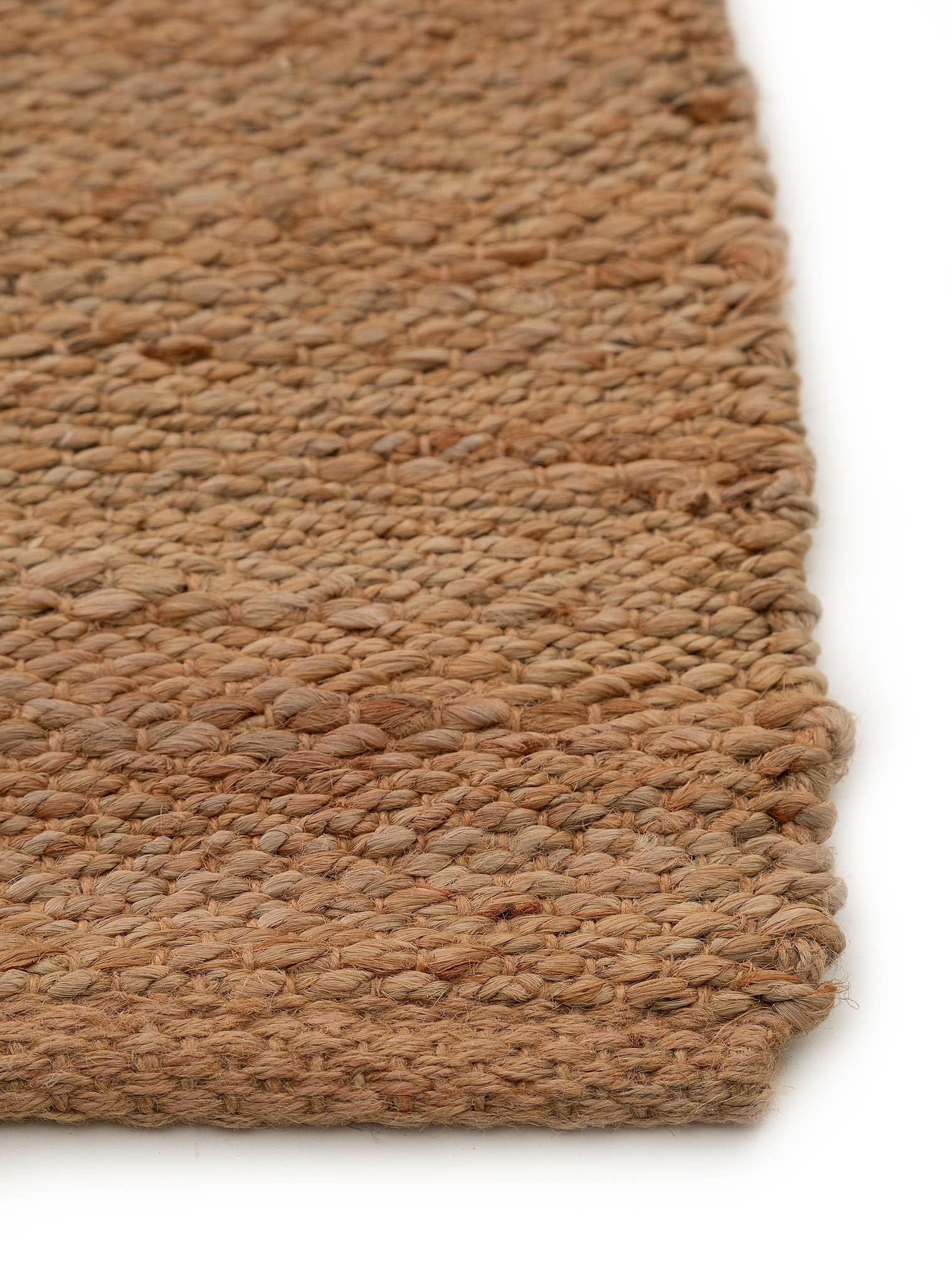 Tapis en 95% Jute, 5% Coton en Multicouleur avec une pile de 1- 5 mm de hauteur de Lytte