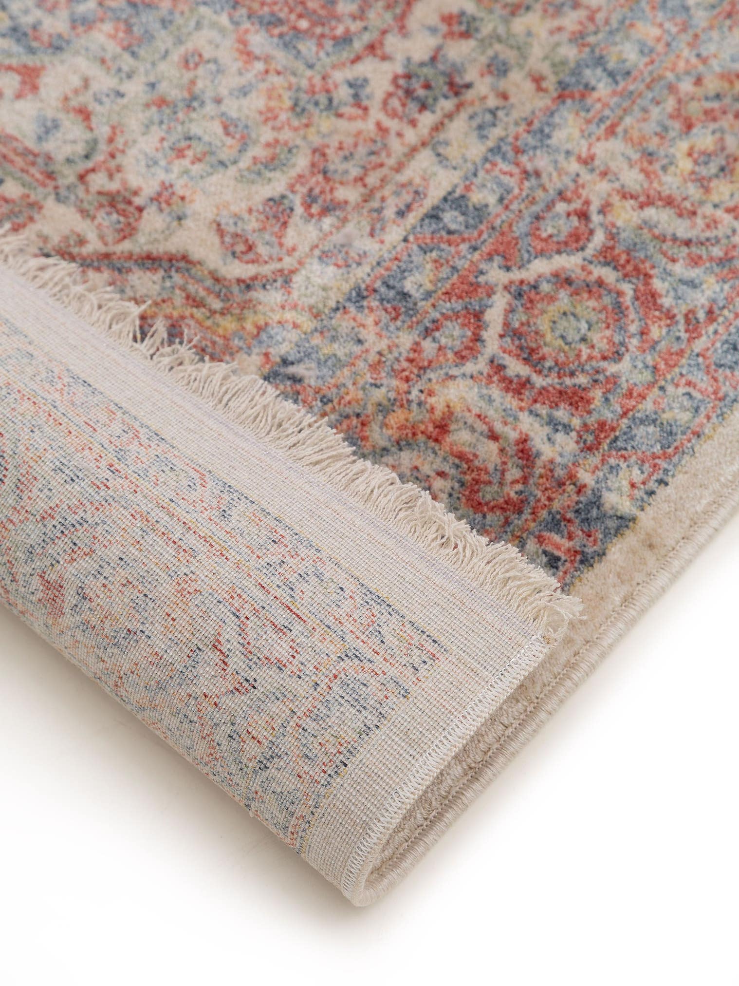 Teppich aus 100% Viskose in Multicolor mit bis 5 mm hohem Flor von benuta Pop