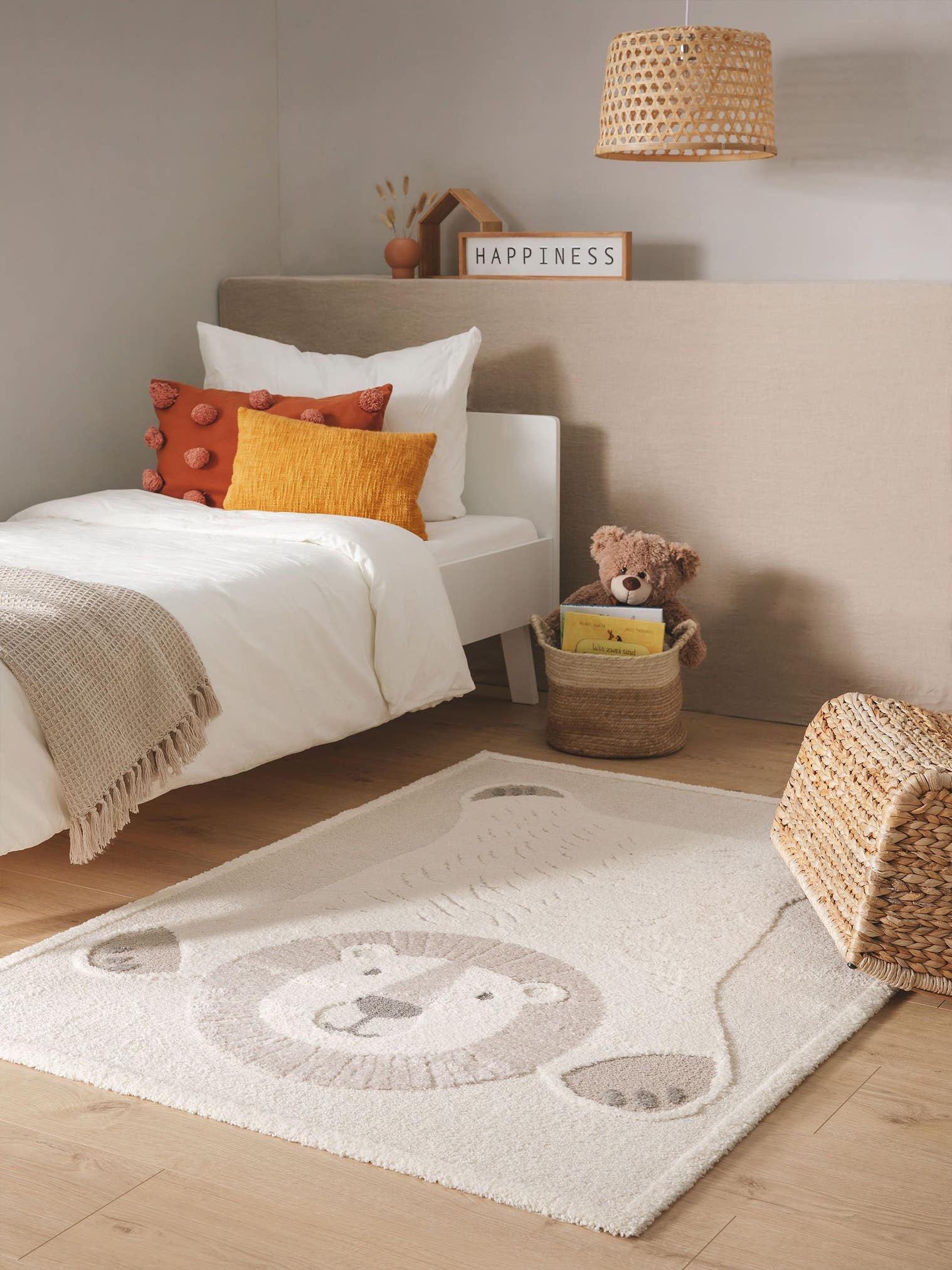 Alfombra de 60% Polipropileno, 40% Poliéster en Beige con un pelo de {{Placeholder_Pile Height}} de altura de Lytte