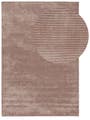 Viskoseteppich Chiara Beige/Rosa