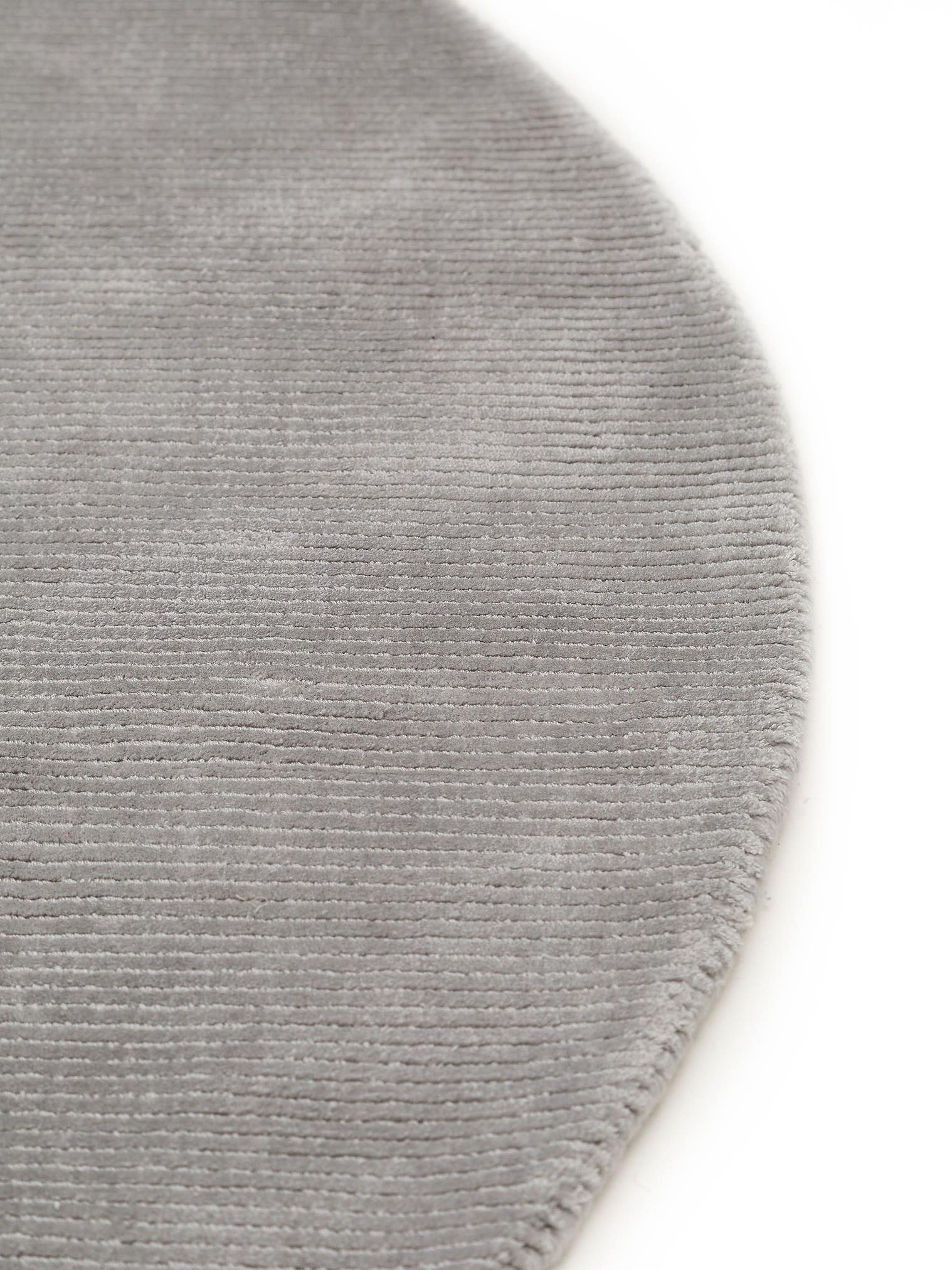 Tappeto di 100% Viscosa in Grigio con pelo alto 6 - 10 mm da benuta Finest