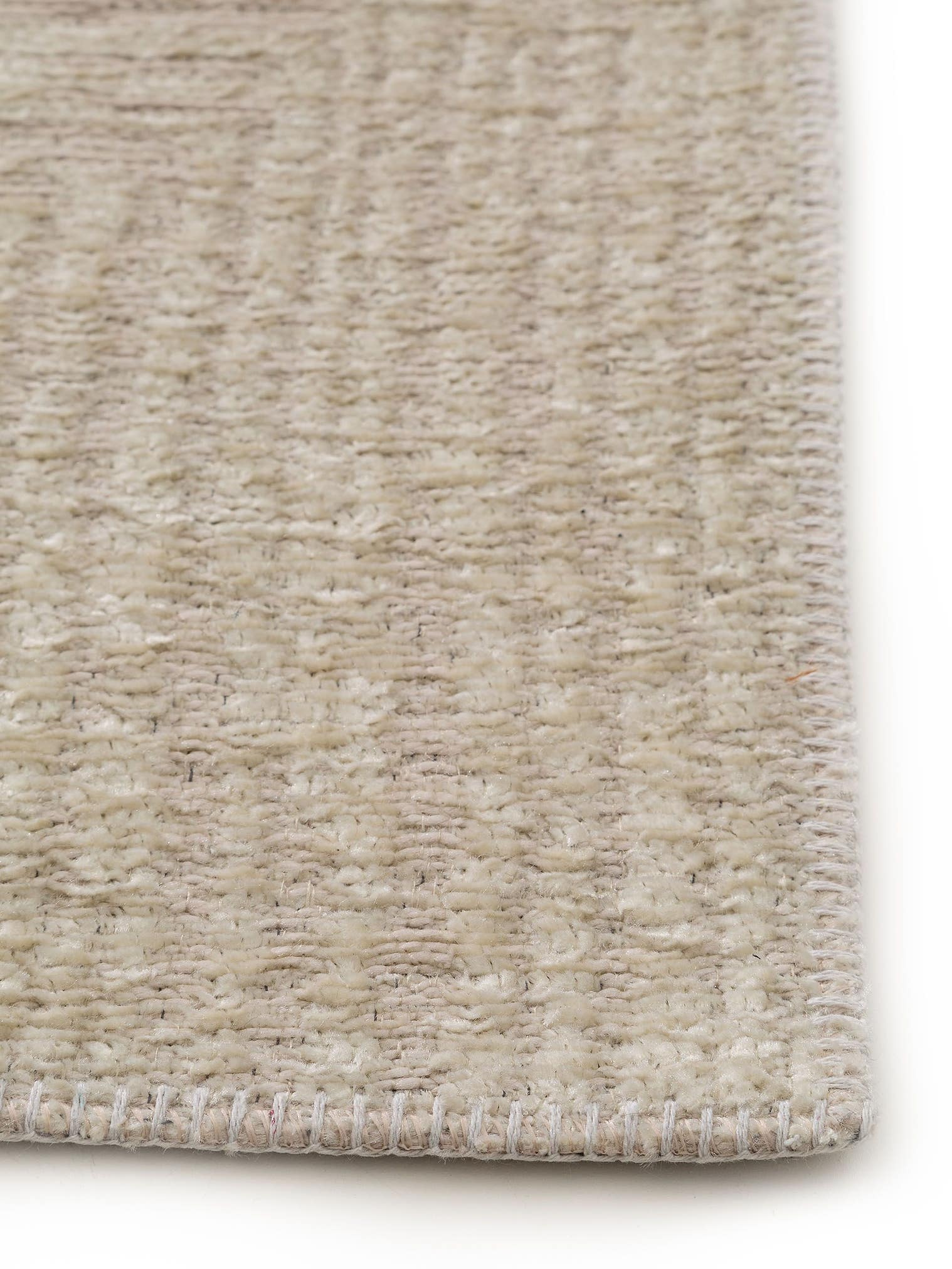 Teppich aus 60% Polyester, 40% Polypropylen in Beige mit bis 5 mm hohem Flor von benuta Pop