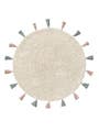 Waschbarer Kinderteppich Malu Cream