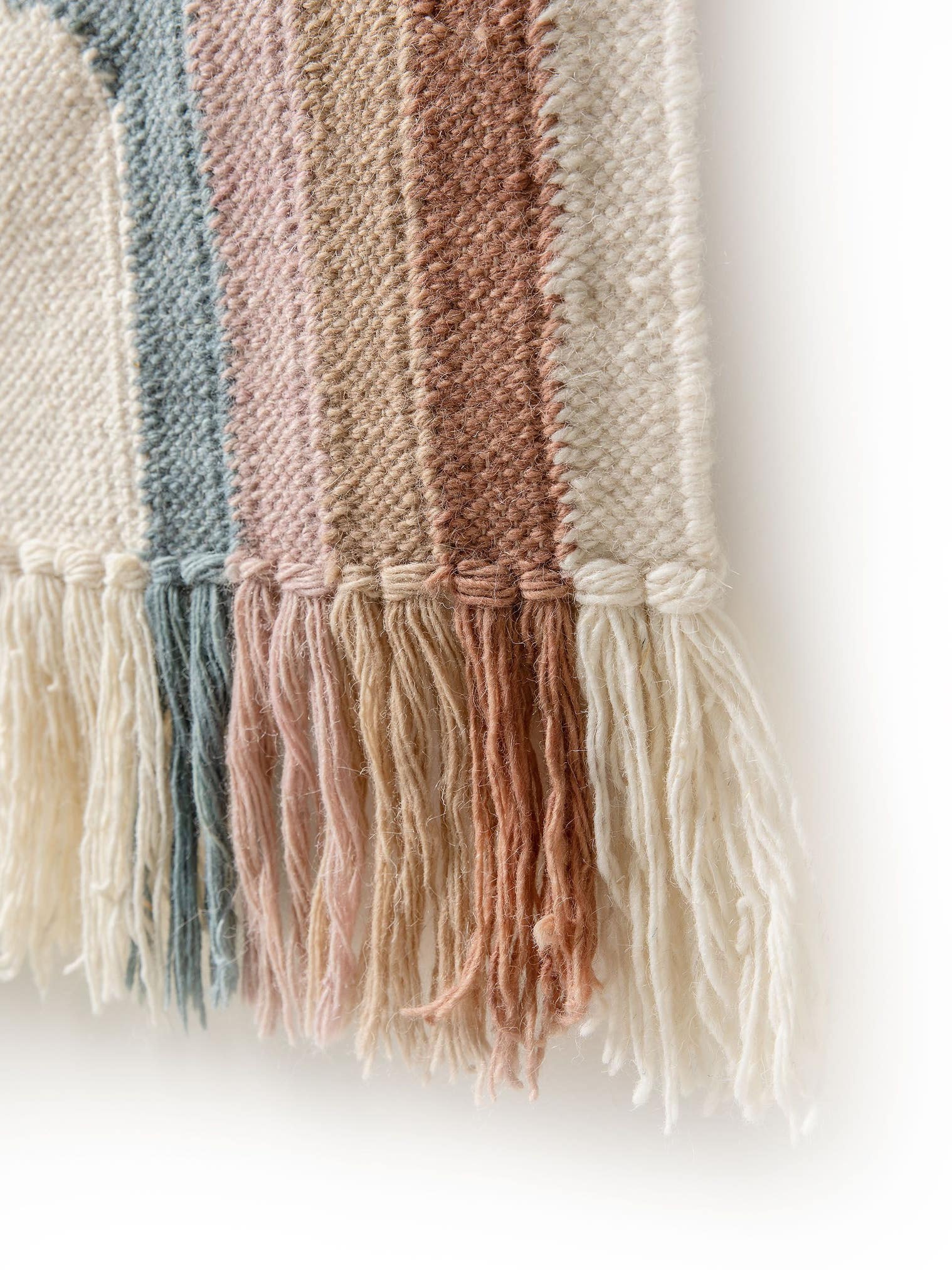 Déco de mur Rainbow Multicouleur en motif KidsDesign en 90% Laine, 10% Coton de Lytte