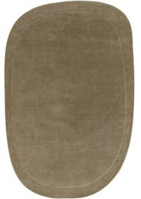 Wollteppich Shape Hellgrün