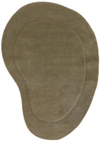 Wollteppich Shape Hellgrün