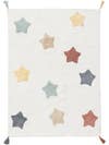 Waschbarer Kinderteppich Stars Multicolor