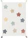 Waschbarer Kinderteppich Stars Multicolor