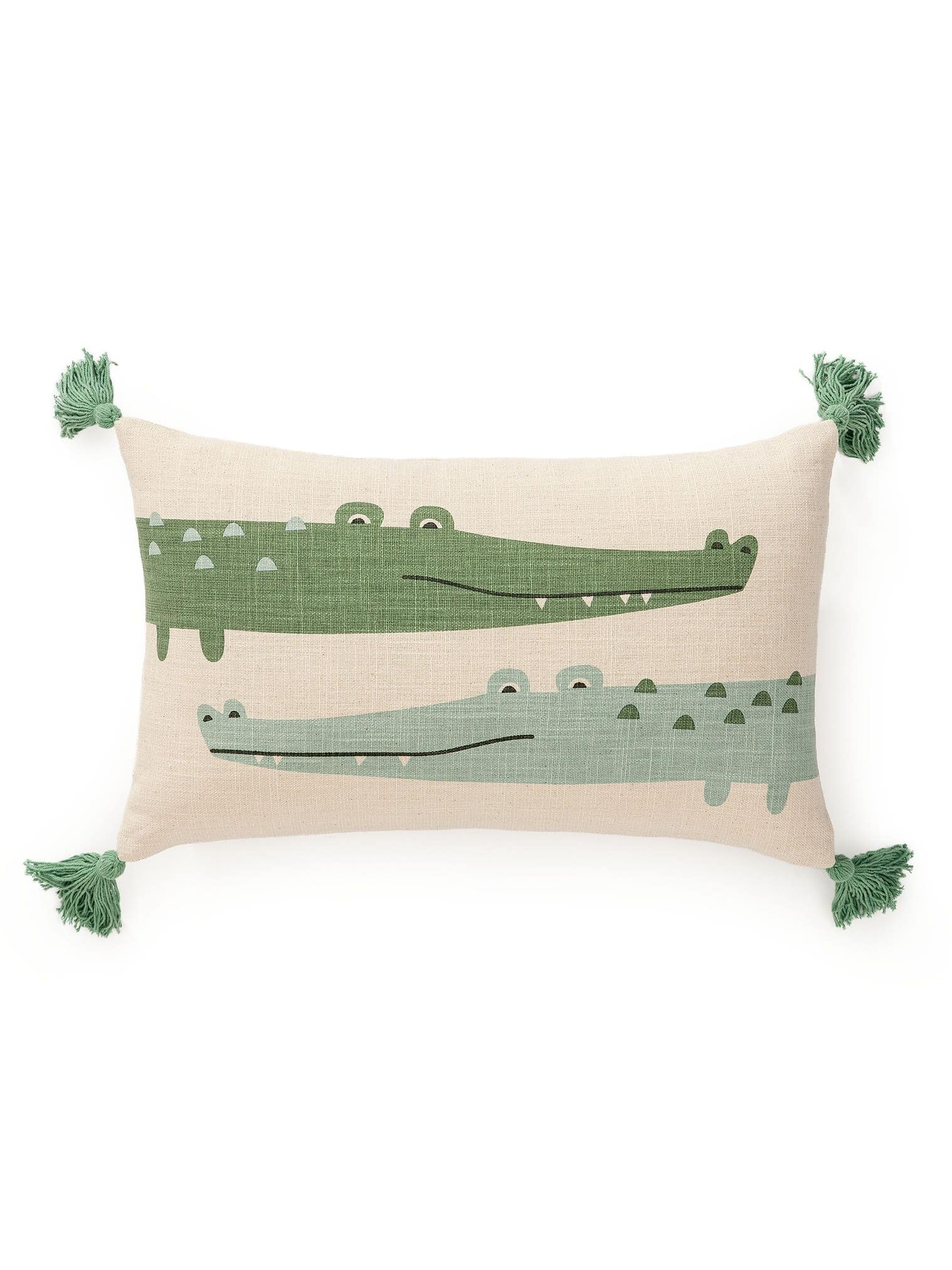 Örngott Savannah Grön med KidsDesign-design i 100% Bomull från Lytte