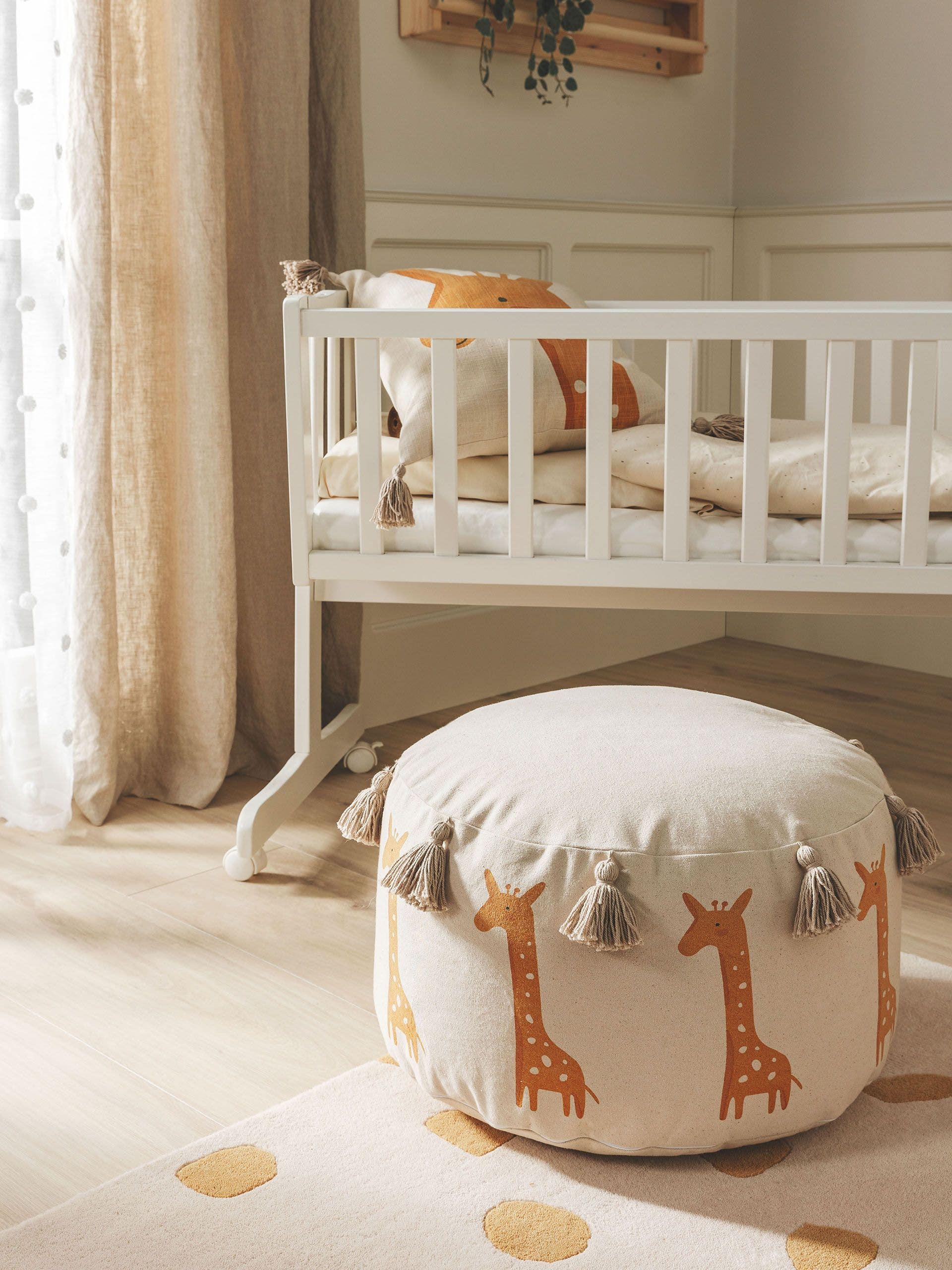 Pouf Savannah Jaune de 