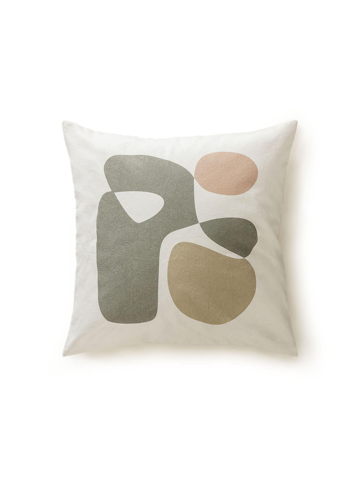 Kissenbezug Malea Multicolor im Design Abstrakt aus 100% Baumwolle von benuta Pop