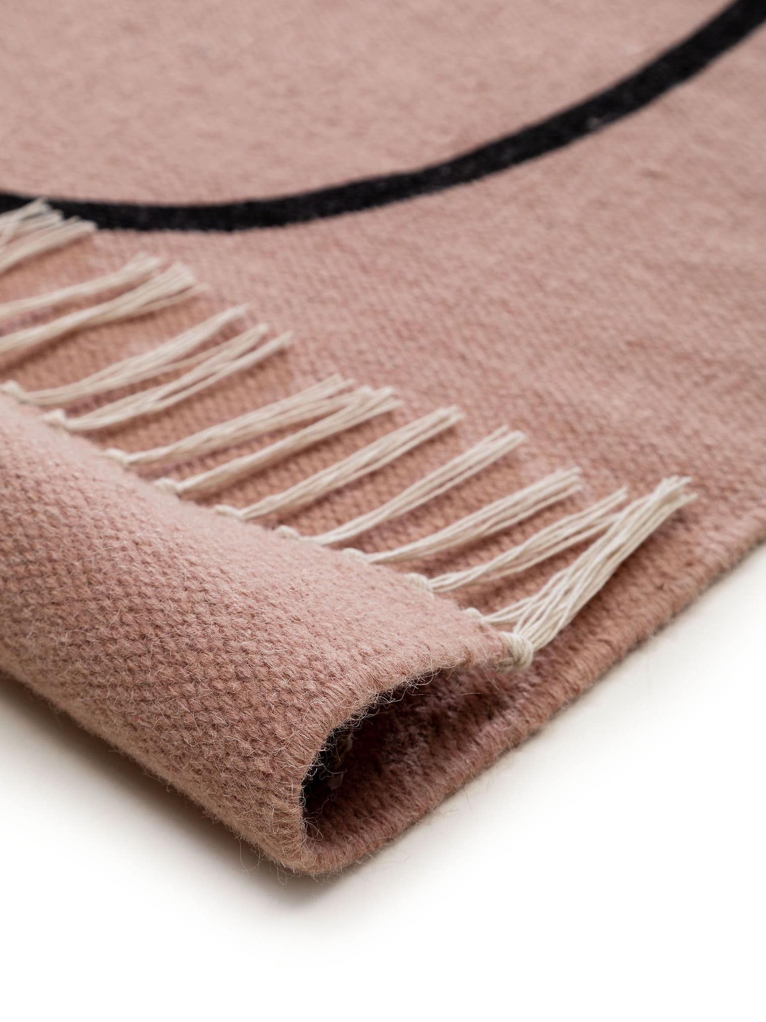 Rug made of 100% Wool in Multicoloured with a 1- 5 mm high pile by benuta Pop
