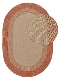 In- & Outdoor-Teppich Nandi Terracotta