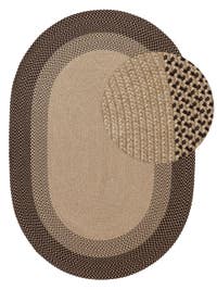 In- & Outdoor-Teppich Nandi Braun