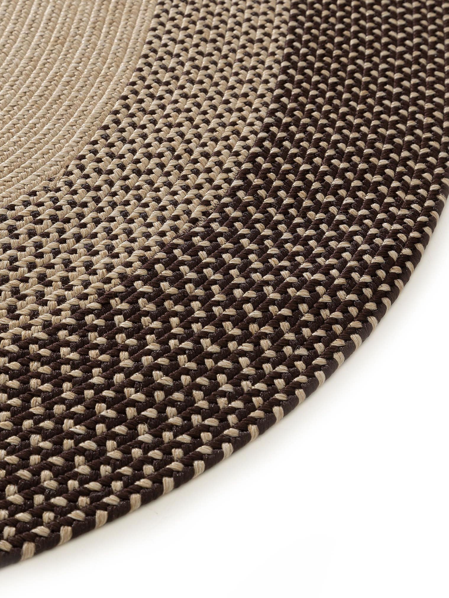 Tappeto di 80% Polipropilene, 20% Poliestere in Marrone con pelo alto 1- 5 mm da benuta Nest
