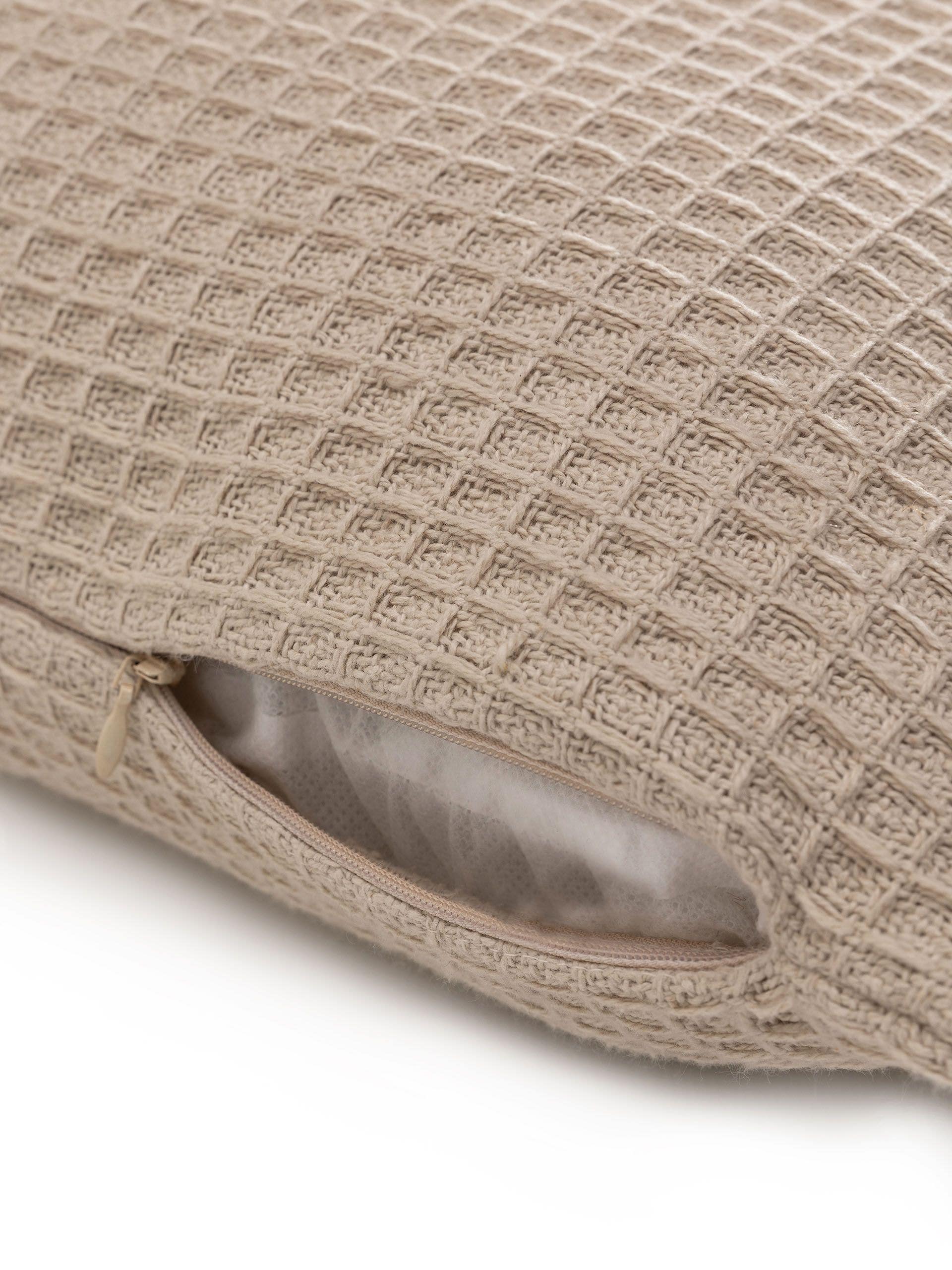 Cushion Cover Amalia Ivory in  design made of 100% Cotton by benuta Pure