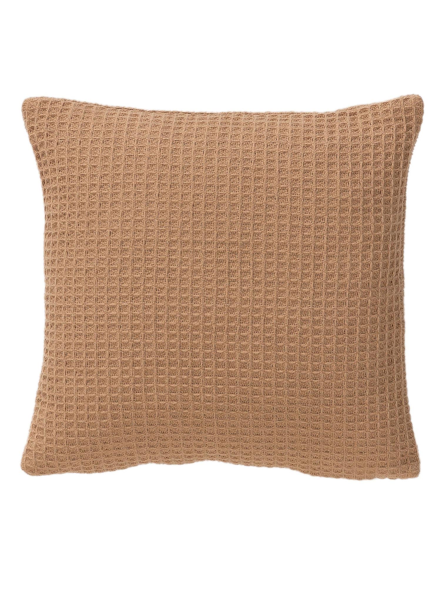 Cushion Cover Amalia Light Brown in  design made of 100% Cotton by benuta Pure