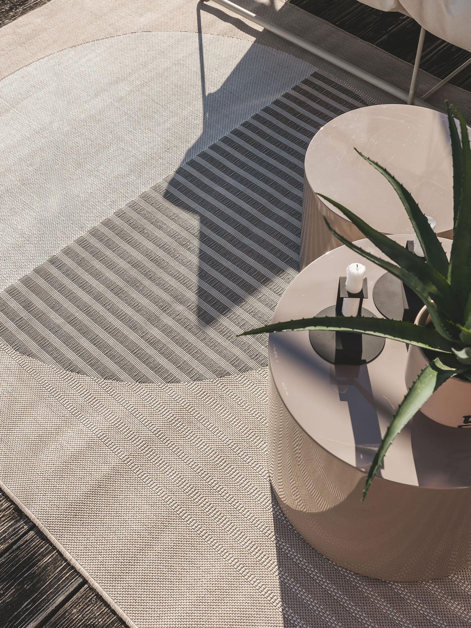 Tappeto di 100% Polipropilene in Beige con pelo alto 1- 5 mm da benuta Pop