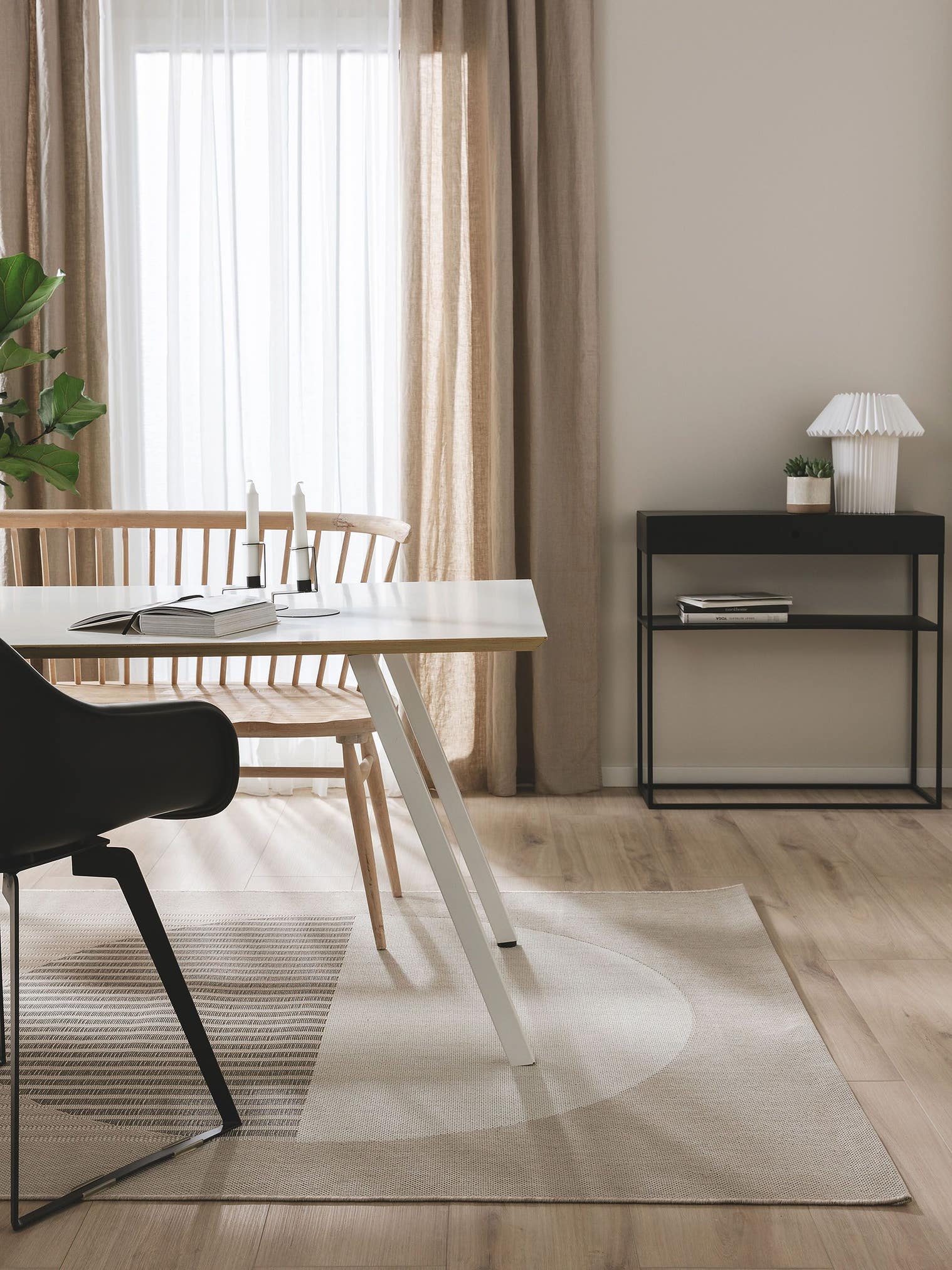 Tappeto di 100% Polipropilene in Beige con pelo alto 1- 5 mm da benuta Pop