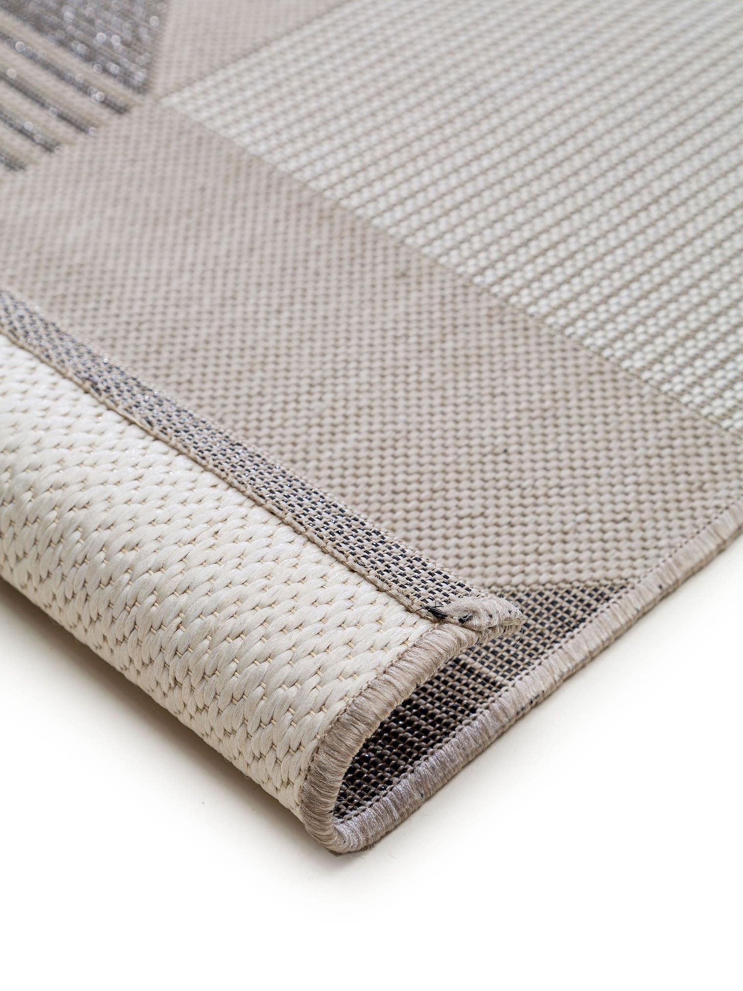 Tappeto di 100% Polipropilene in Beige con pelo alto 1- 5 mm da benuta Pop