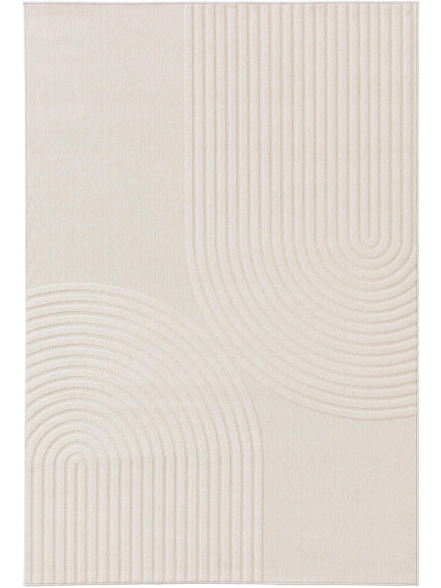 Tappeto di 100% Polipropilene in Bianco con pelo alto 1- 5 mm da benuta Pop