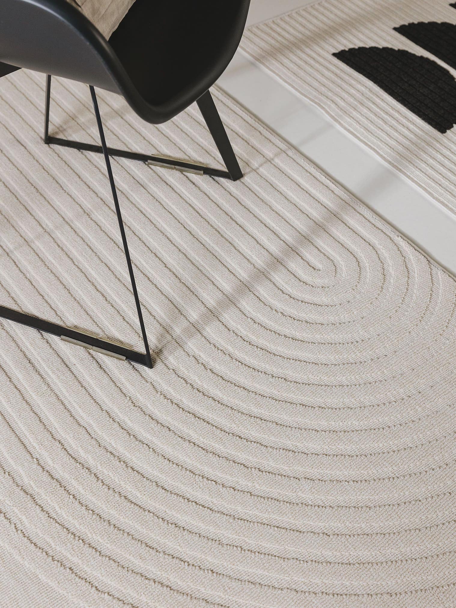 Tappeto di 100% Polipropilene in Bianco con pelo alto 1- 5 mm da benuta Pop