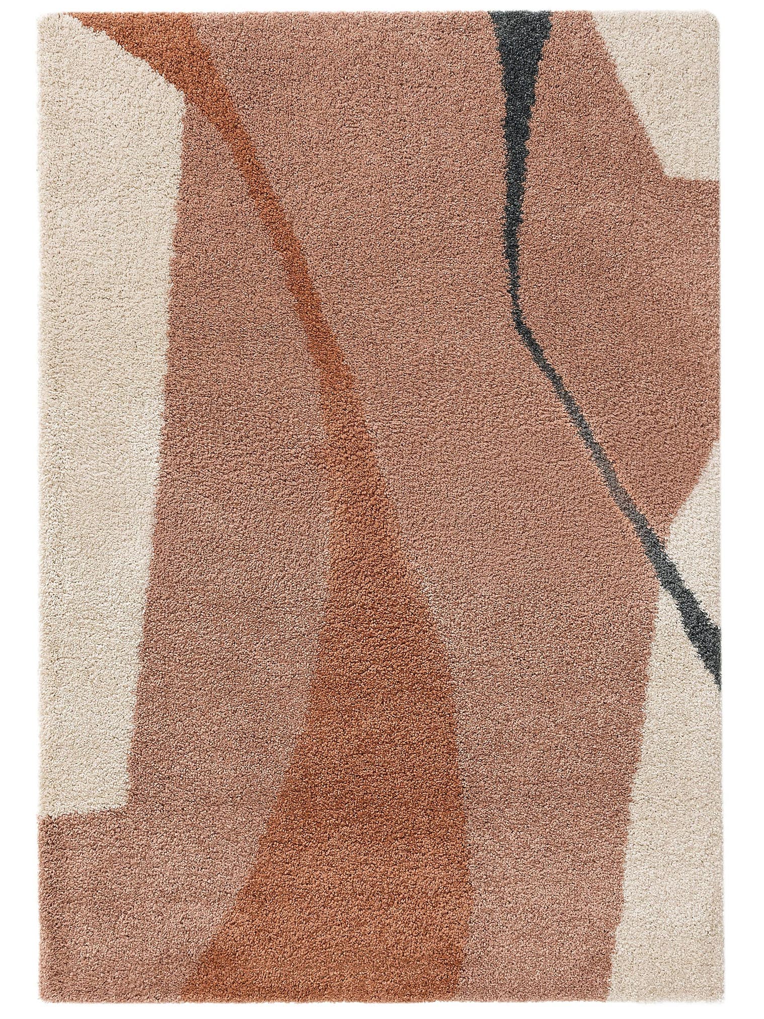 Rug made of 100% Polypropylene in Multicoloured with a 21 - 30 mm high pile by benuta Pop