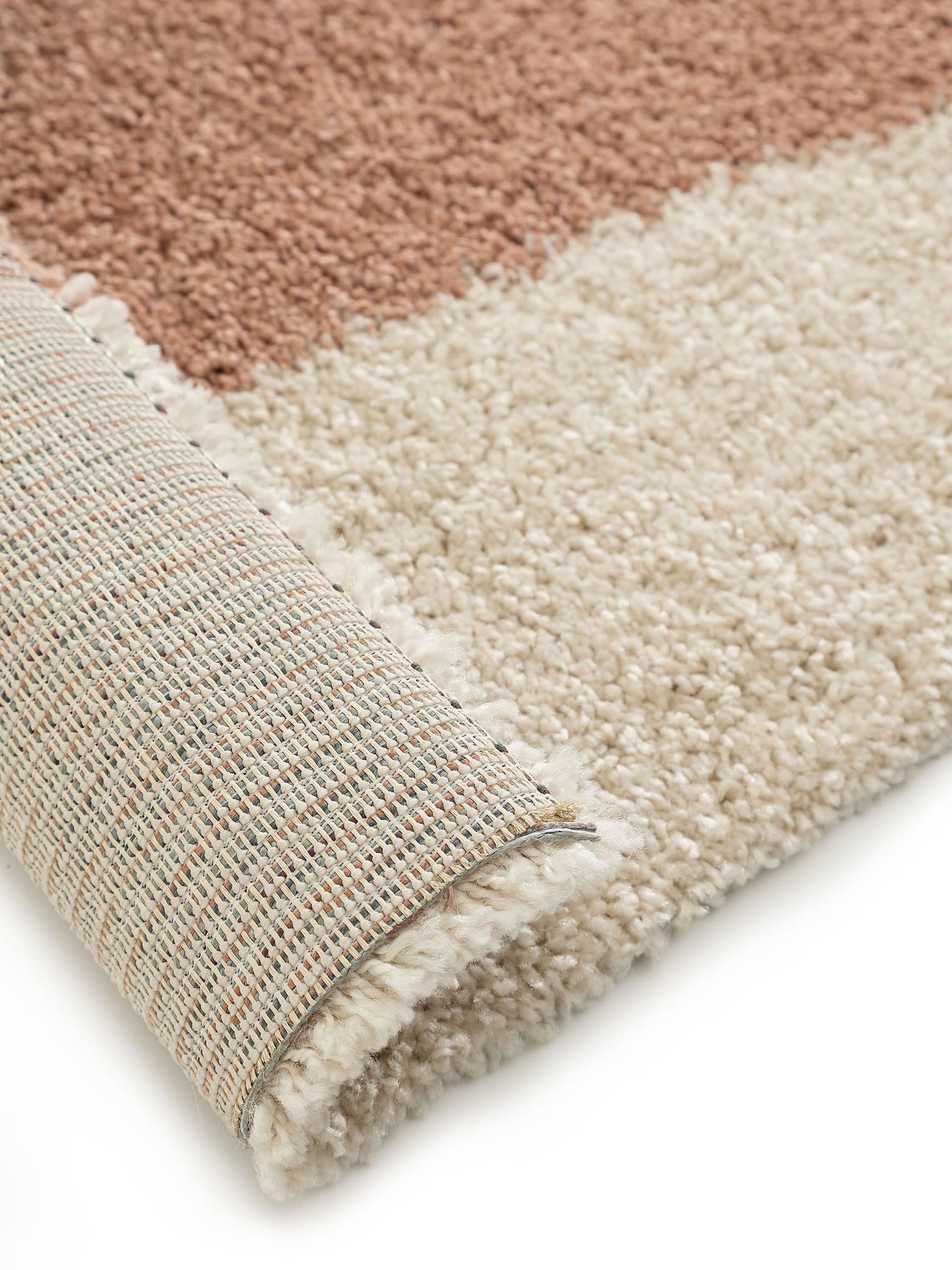 Rug made of 100% Polypropylene in Multicoloured with a 21 - 30 mm high pile by benuta Pop