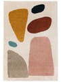 Shaggy rug Louise Cream/Rose