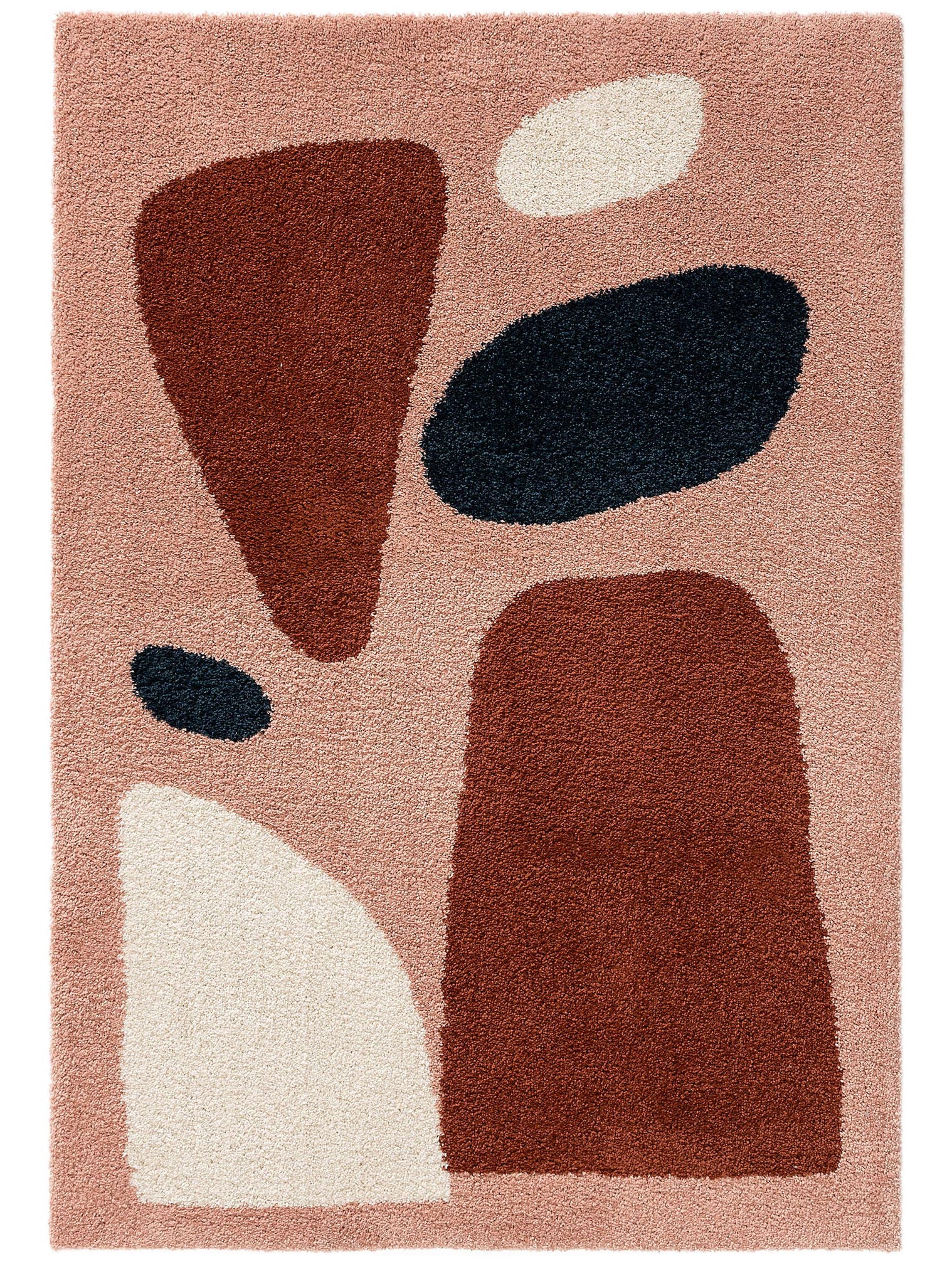 Rug made of 100% Polypropylene in Multicoloured with a 21 - 30 mm high pile by benuta Pop