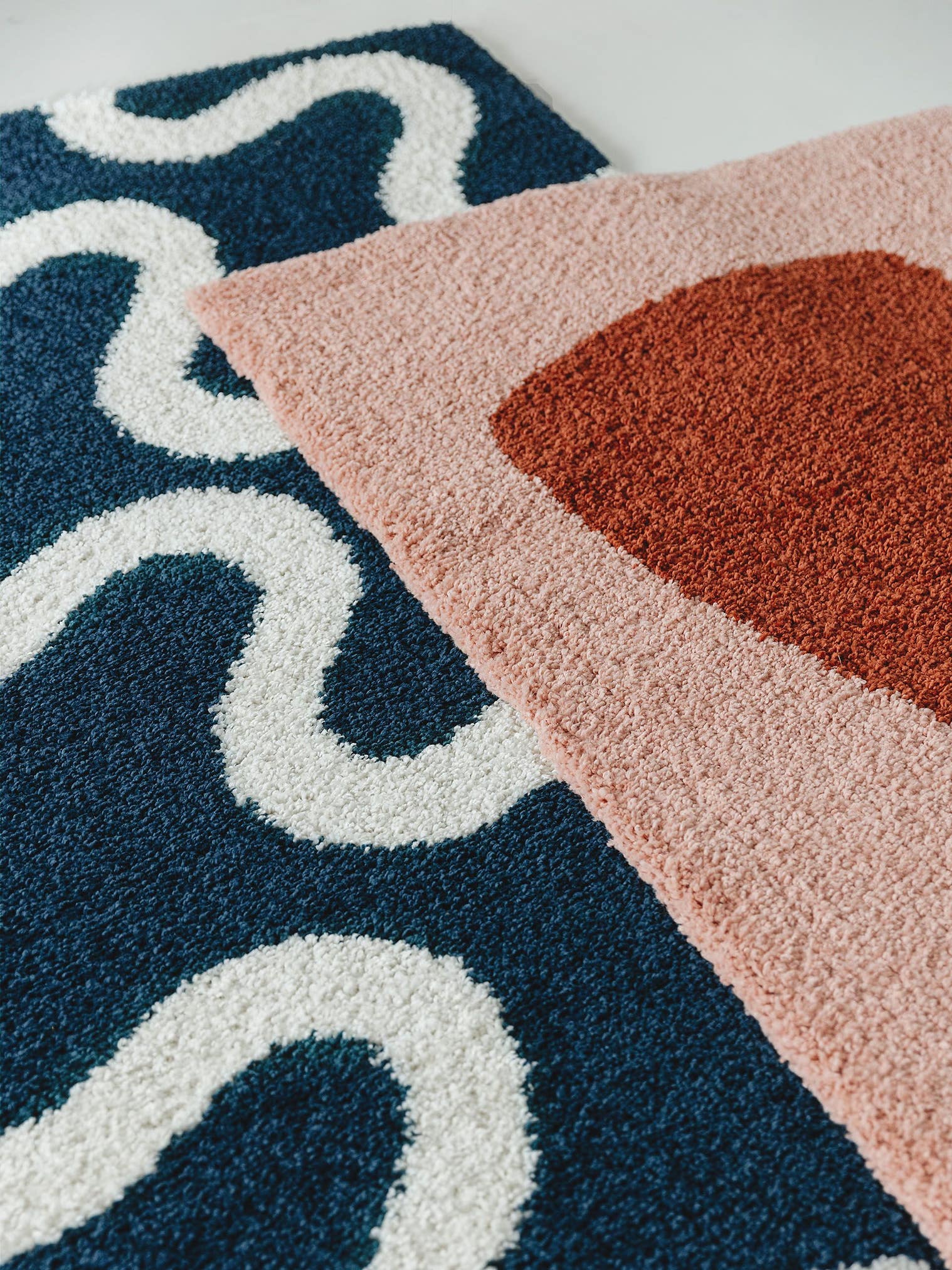 Rug made of 100% Polypropylene in Multicoloured with a 21 - 30 mm high pile by benuta Pop