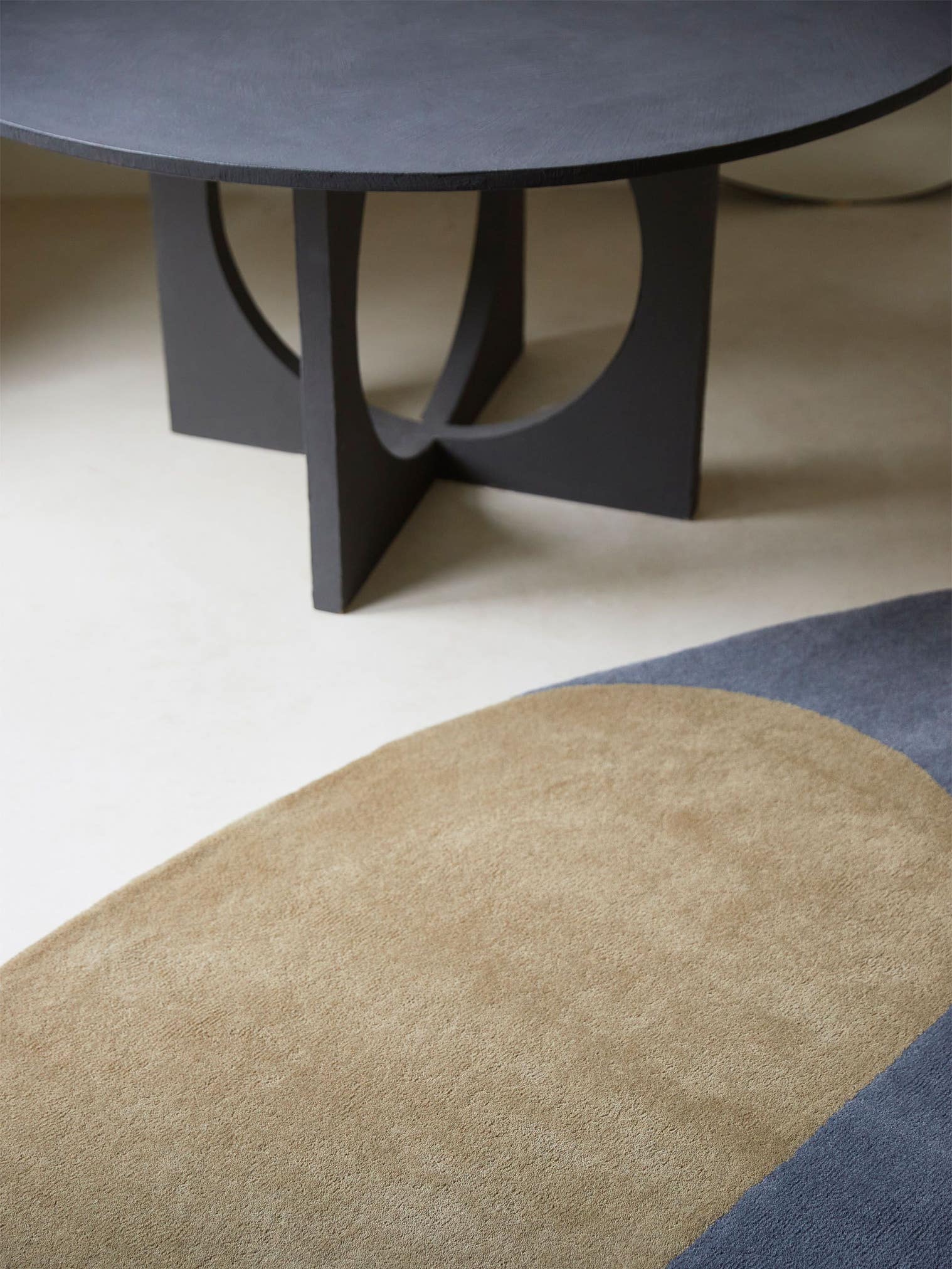 Teppich aus 100% Wolle in Multicolor mit 11 bis 20 mm hohem Flor von Brink & Campman
