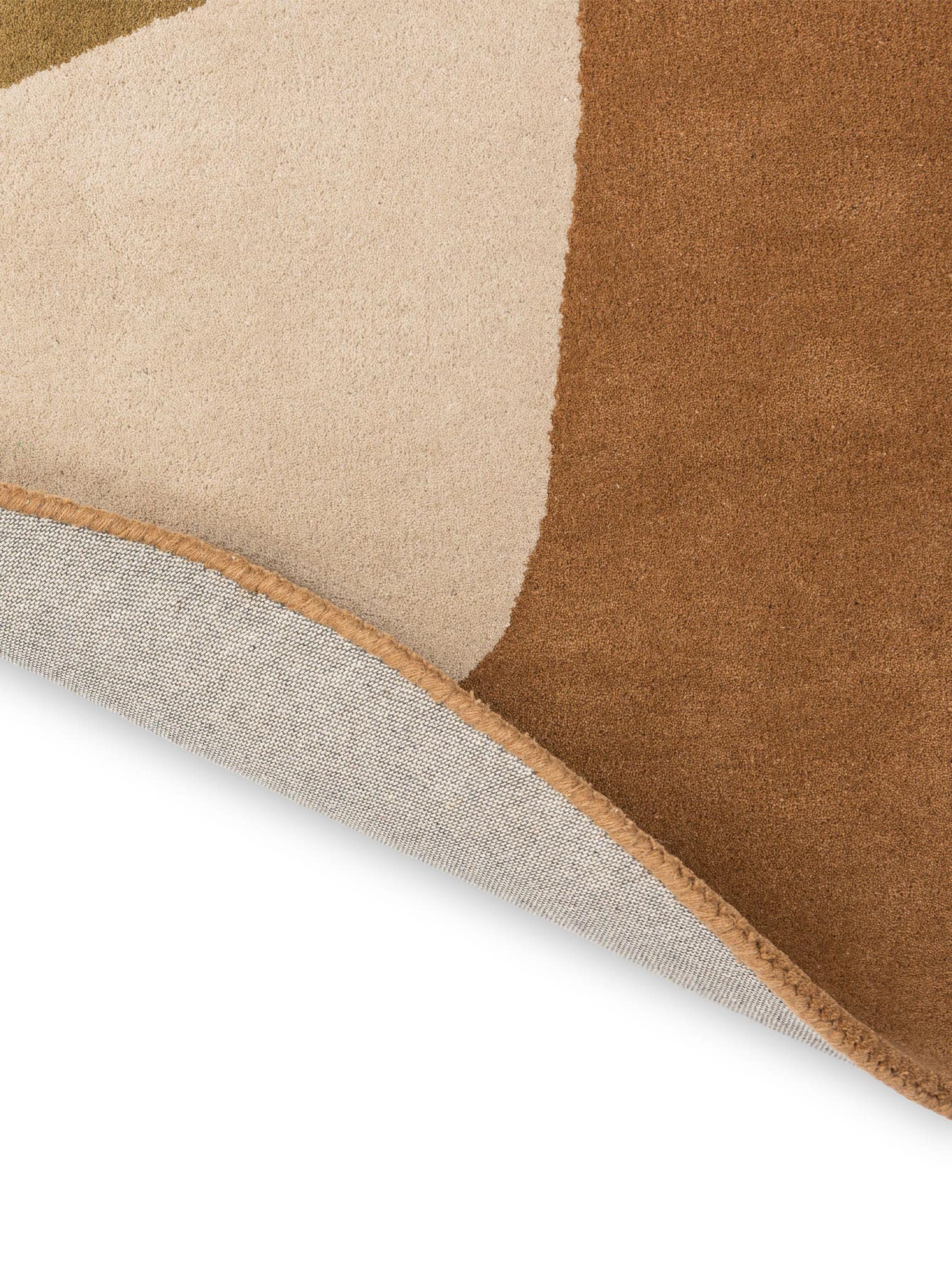 Teppich aus 100% Wolle in Multicolor mit 11 bis 20 mm hohem Flor von Brink & Campman