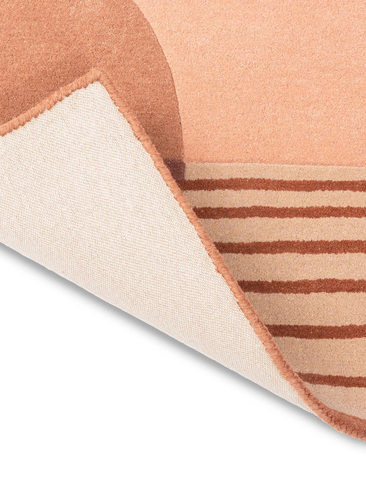 Teppich aus 100% Wolle in Multicolor mit 11 bis 20 mm hohem Flor von Brink & Campman