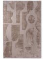 Wollteppich Twinset Mural Taupe