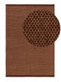 Tapis de laine Rocco Marron