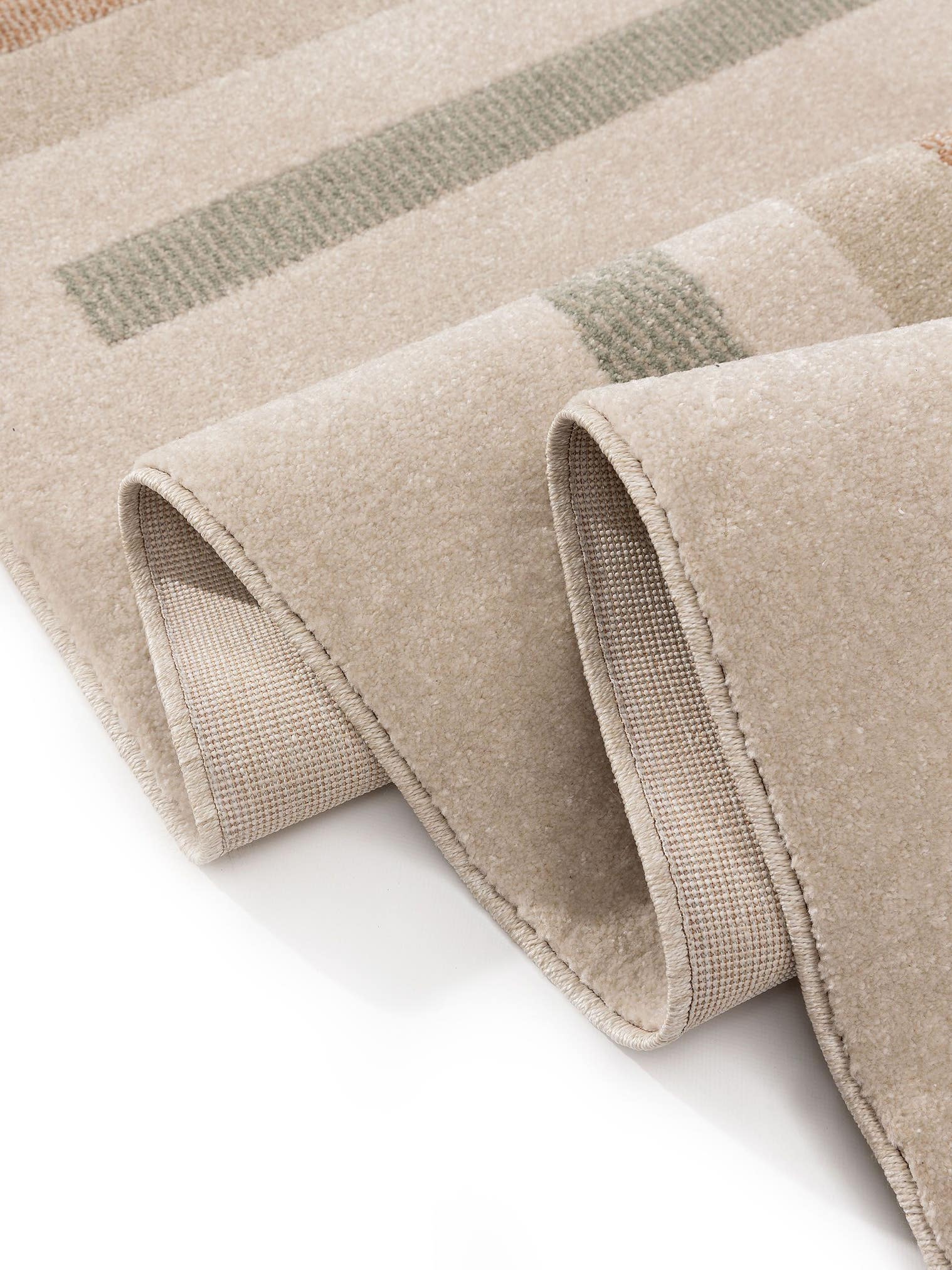 Teppich aus 100% Polypropylen in Multicolor mit 6 bis 10 mm hohem Flor von benuta Pop
