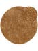 Round Rug Tacoma Brown