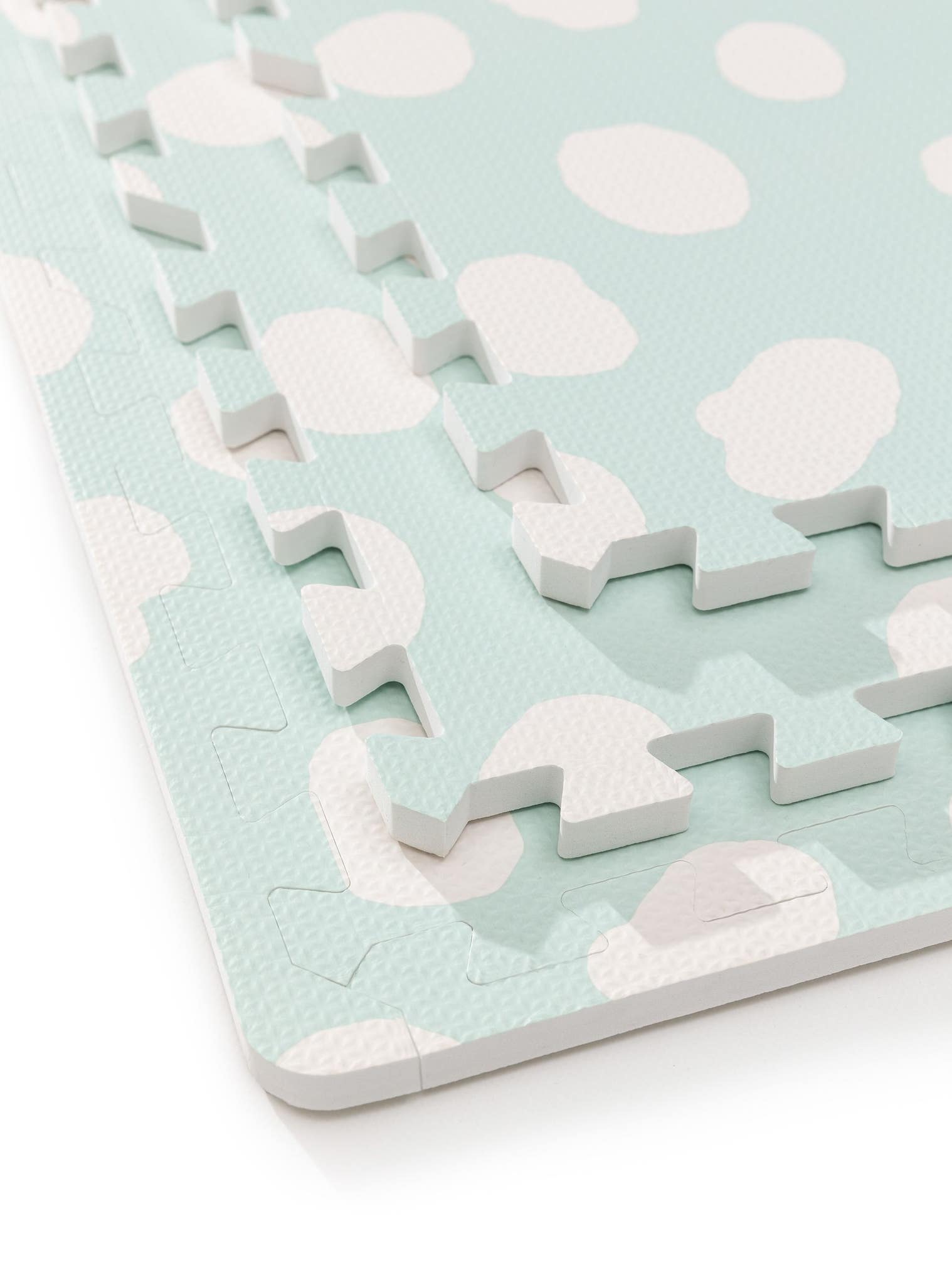 Playmat Savannah Mint in AnimalDesign design made of 100% EVA foam by Lytte