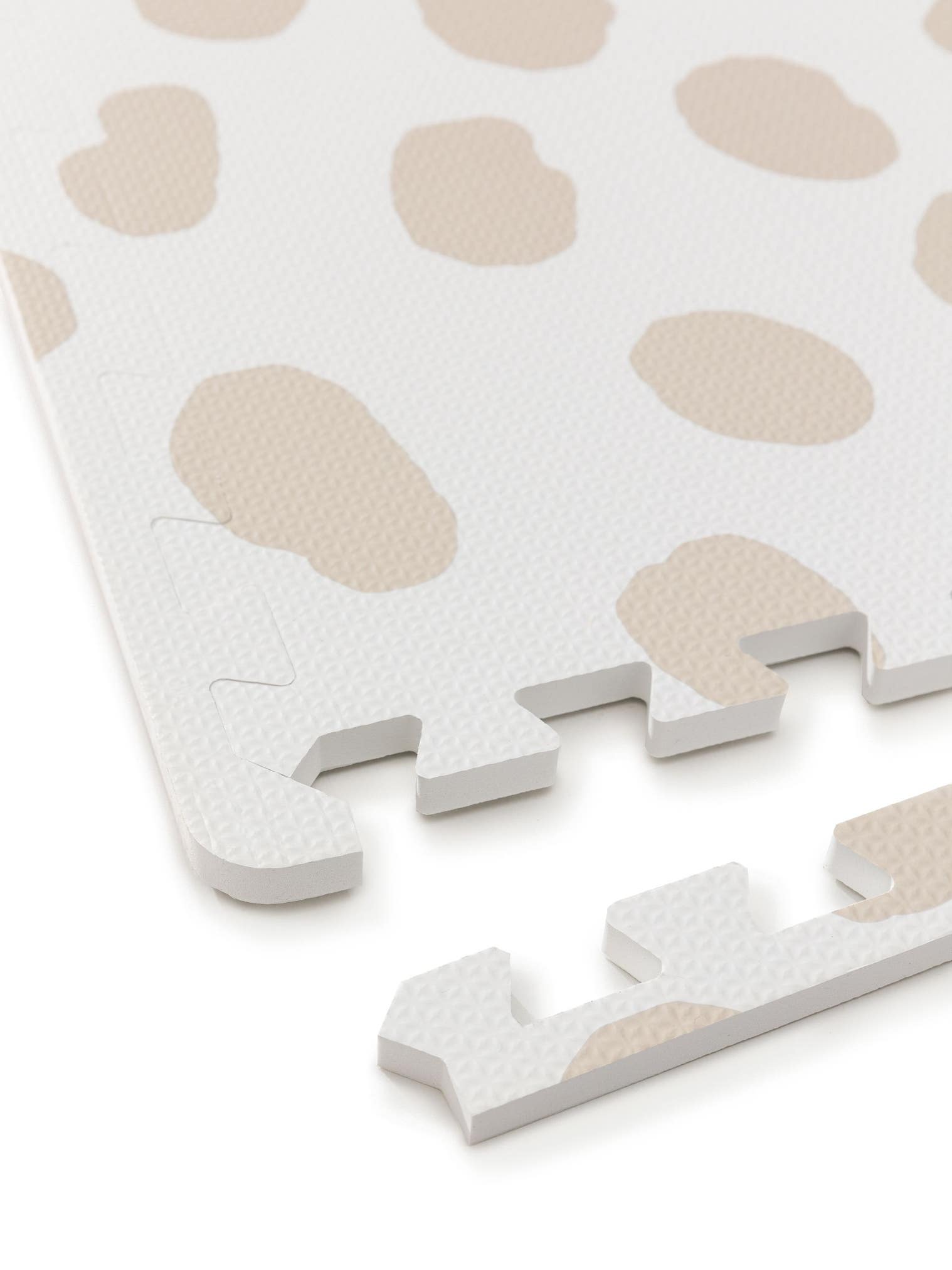 Spielmatte Savannah Beige im Design Tiermotive aus 100% EVA-Schaumstoff von Lytte