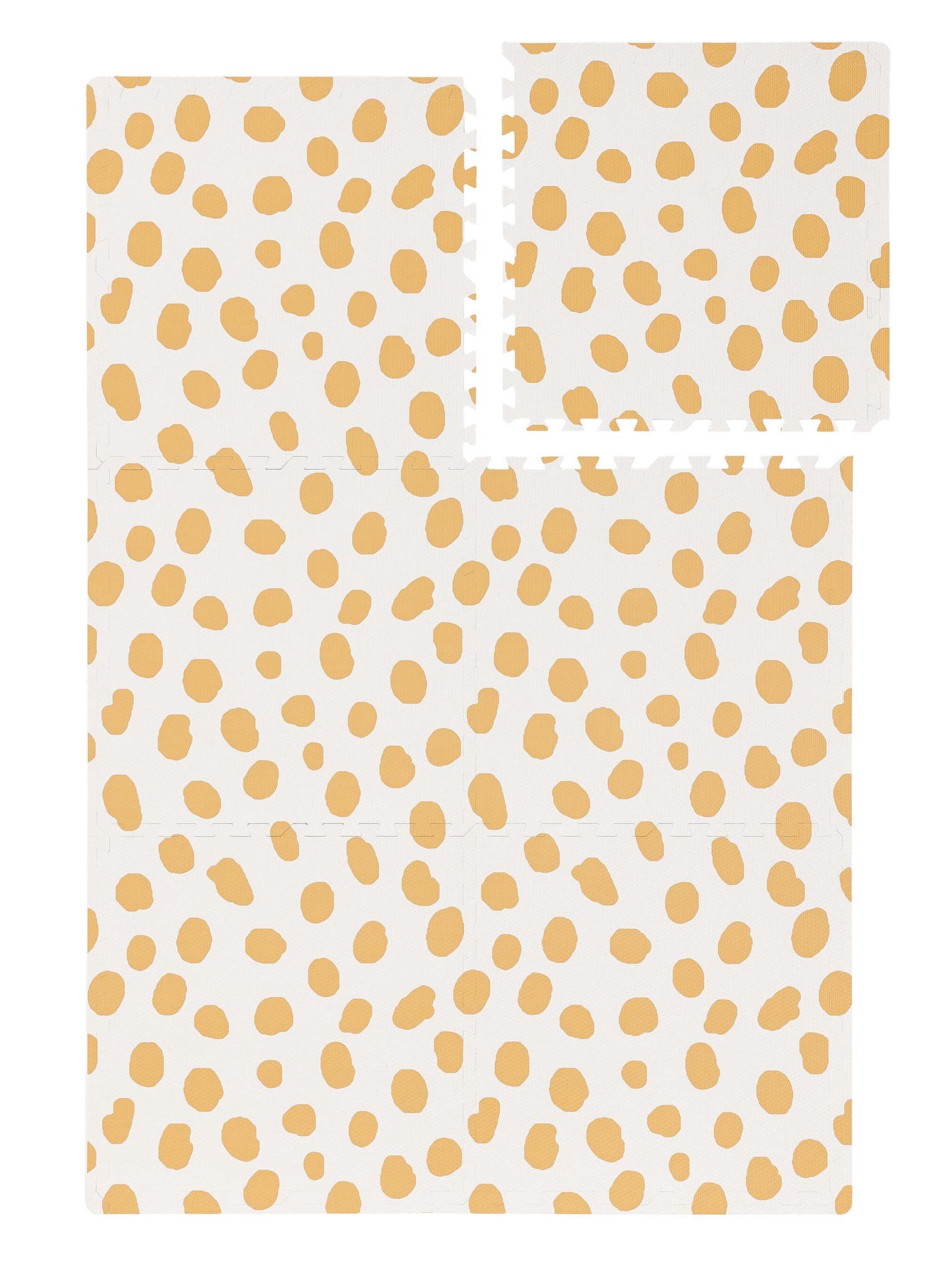 Speelmat Savannah Crème/Geel in AnimalDesign-ontwerp van 100% EVA-Schuimstof door Lytte